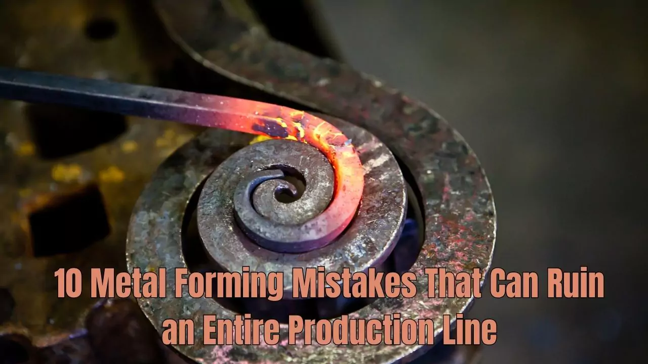 10 Metal Forming Mistakes That Can Ruin an Entire Production Line