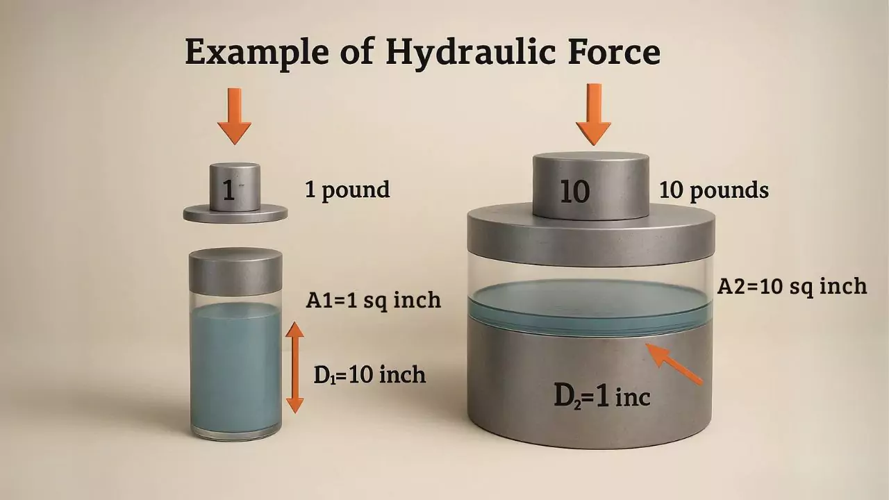 Example of Hydraulic Force