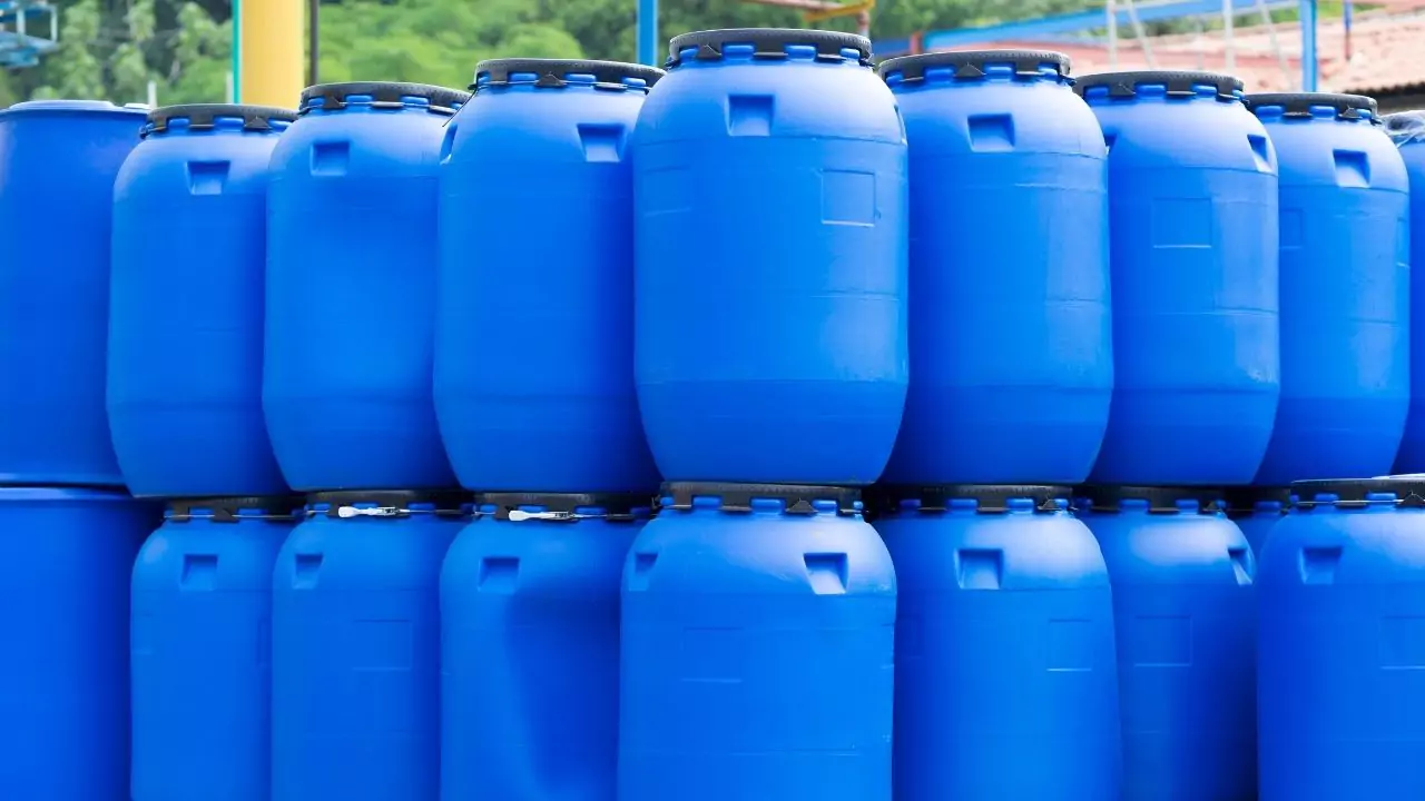 what are 55 Gallon Plastic Drum